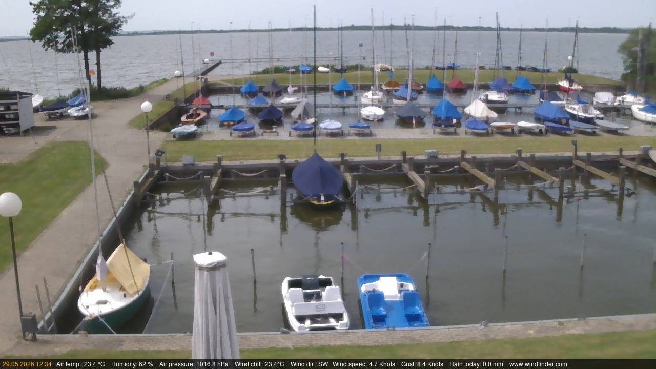 Archiv Foto Webcam Lembruch: Segler-Club Dümmer See