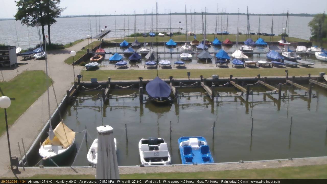 Archiv Foto Webcam Lembruch: Segler-Club Dümmer See