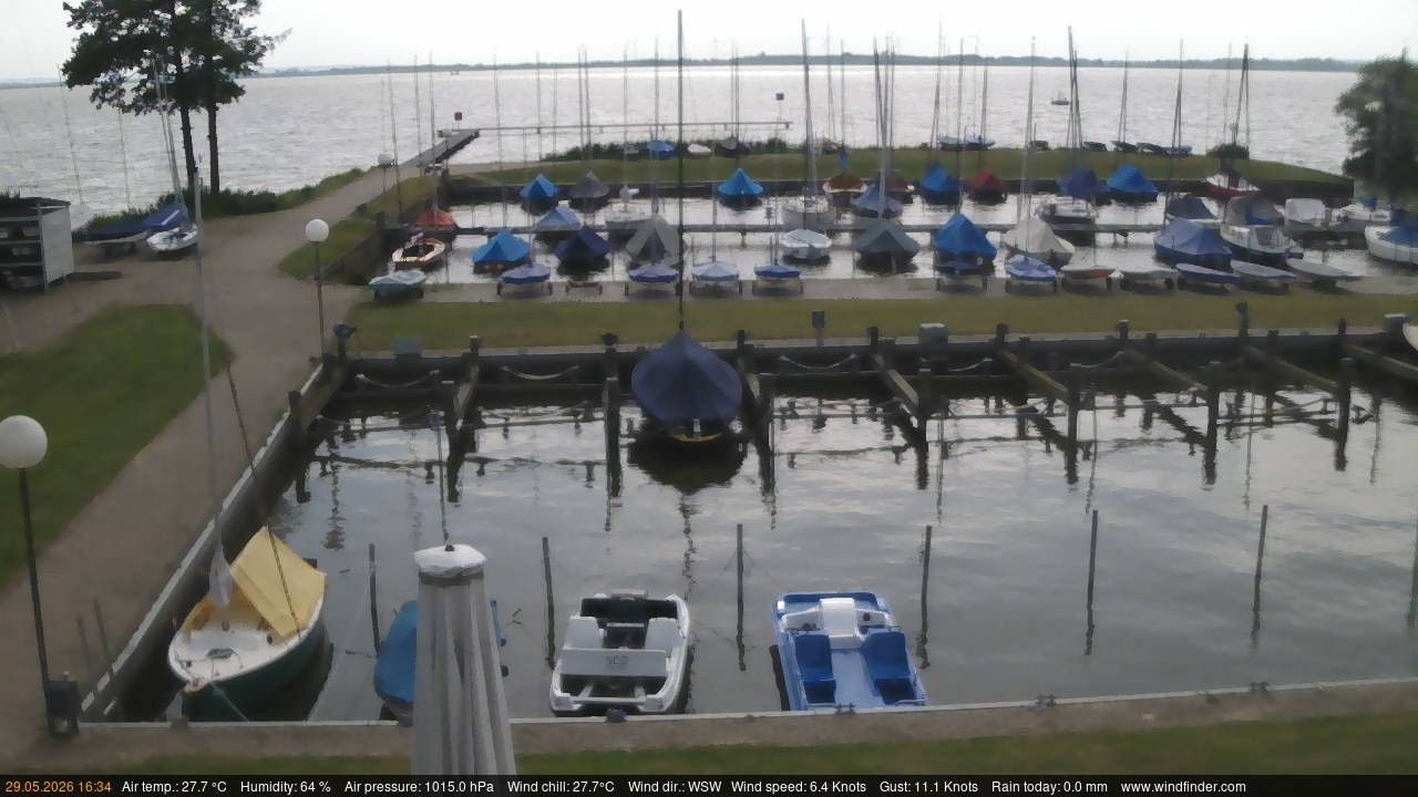 Archiv Foto Webcam Lembruch: Segler-Club Dümmer See