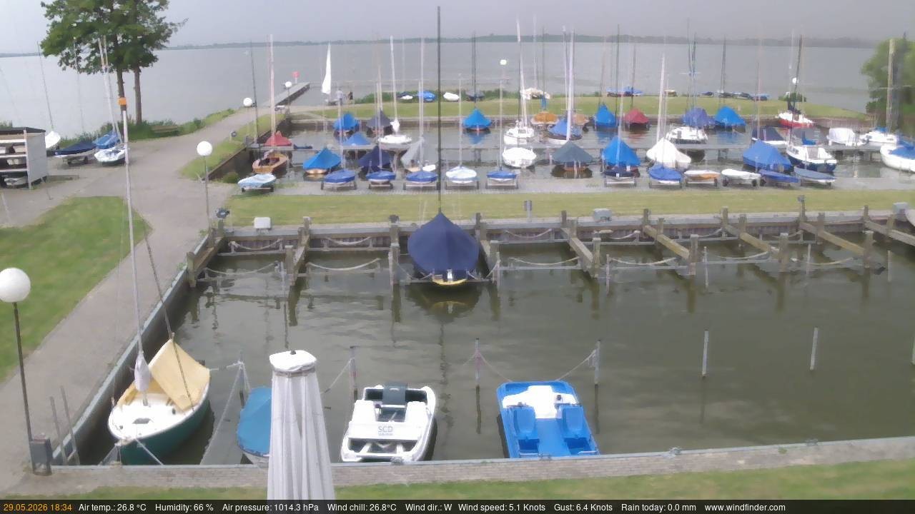 Archiv Foto Webcam Lembruch: Segler-Club Dümmer See