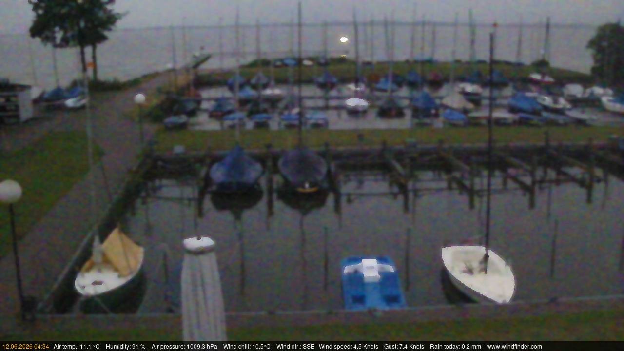 Archiv Foto Webcam Lembruch: Segler-Club Dümmer See