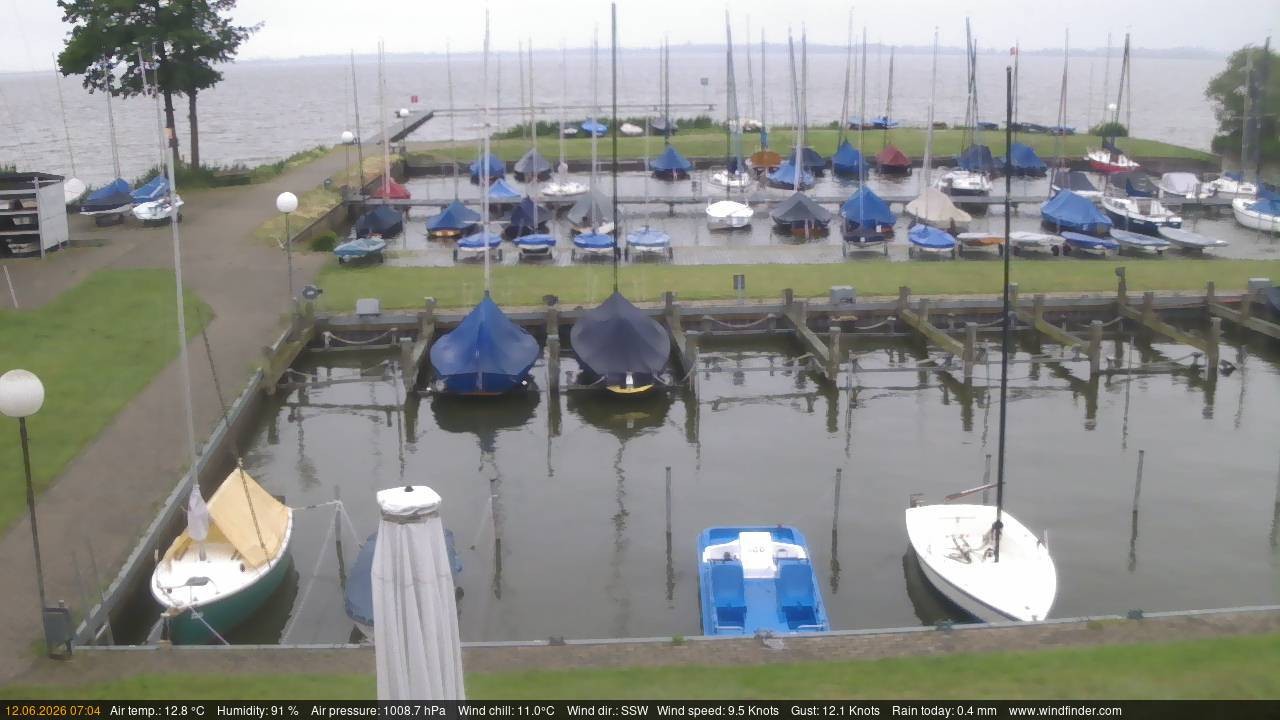 Archiv Foto Webcam Lembruch: Segler-Club Dümmer See