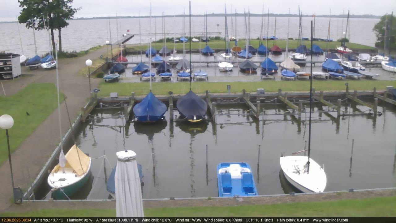 Archiv Foto Webcam Lembruch: Segler-Club Dümmer See