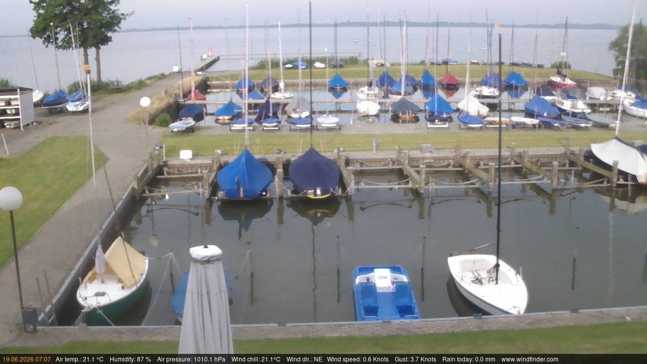 Archiv Foto Webcam Lembruch: Segler-Club Dümmer See