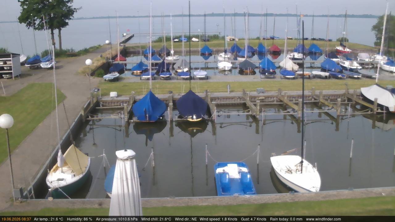Archiv Foto Webcam Lembruch: Segler-Club Dümmer See