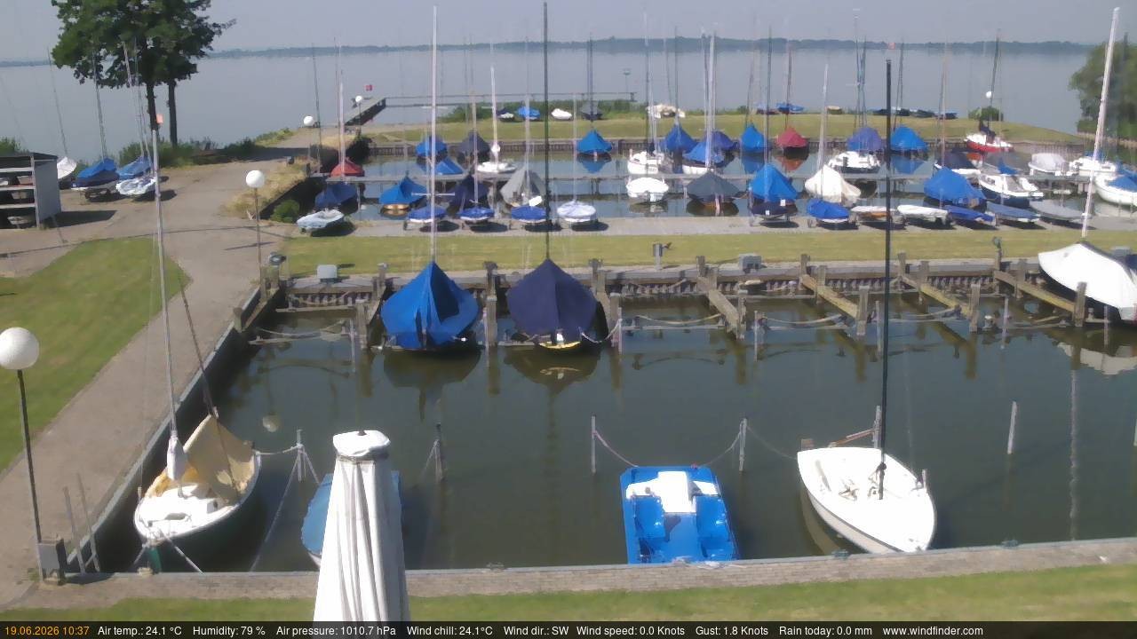 Archiv Foto Webcam Lembruch: Segler-Club Dümmer See