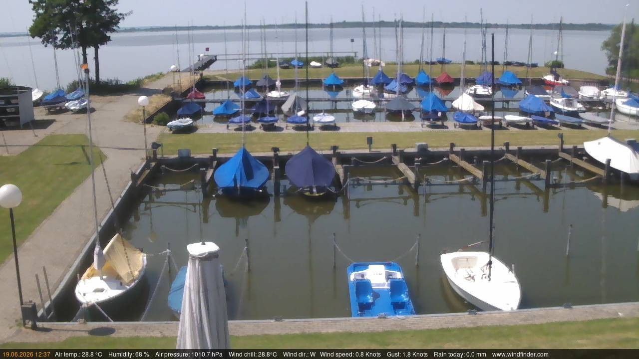 Archiv Foto Webcam Lembruch: Segler-Club Dümmer See