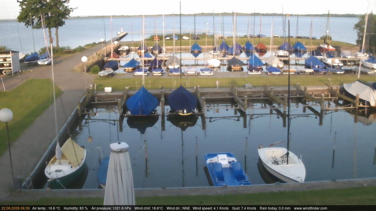 Archiv Foto Webcam Lembruch: Segler-Club Dümmer See