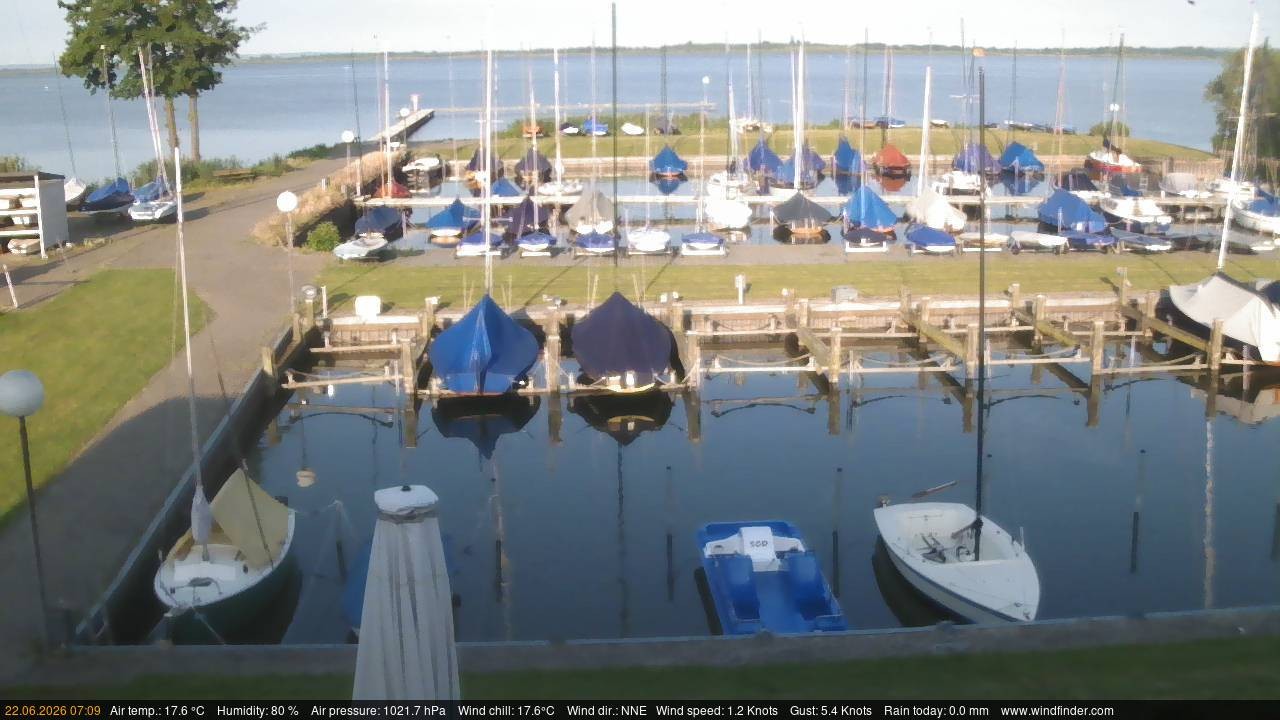 Archiv Foto Webcam Lembruch: Segler-Club Dümmer See