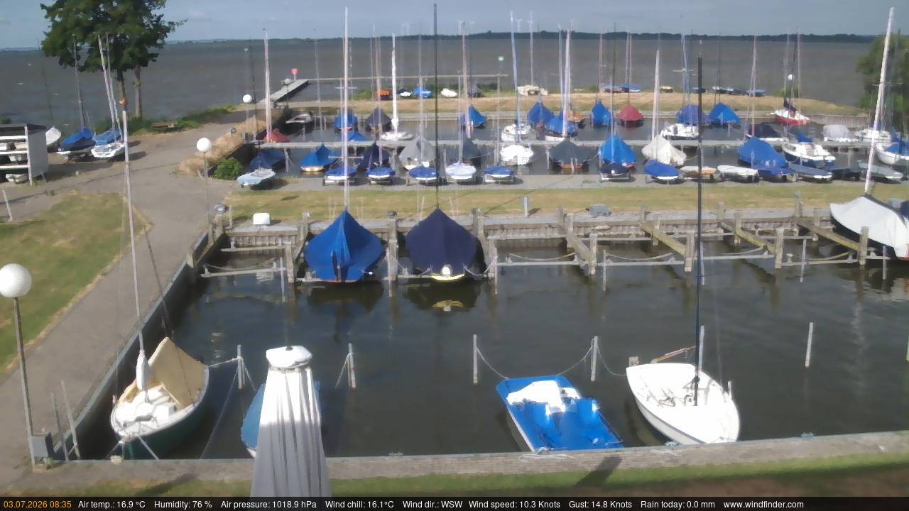 Archiv Foto Webcam Lembruch: Segler-Club Dümmer See