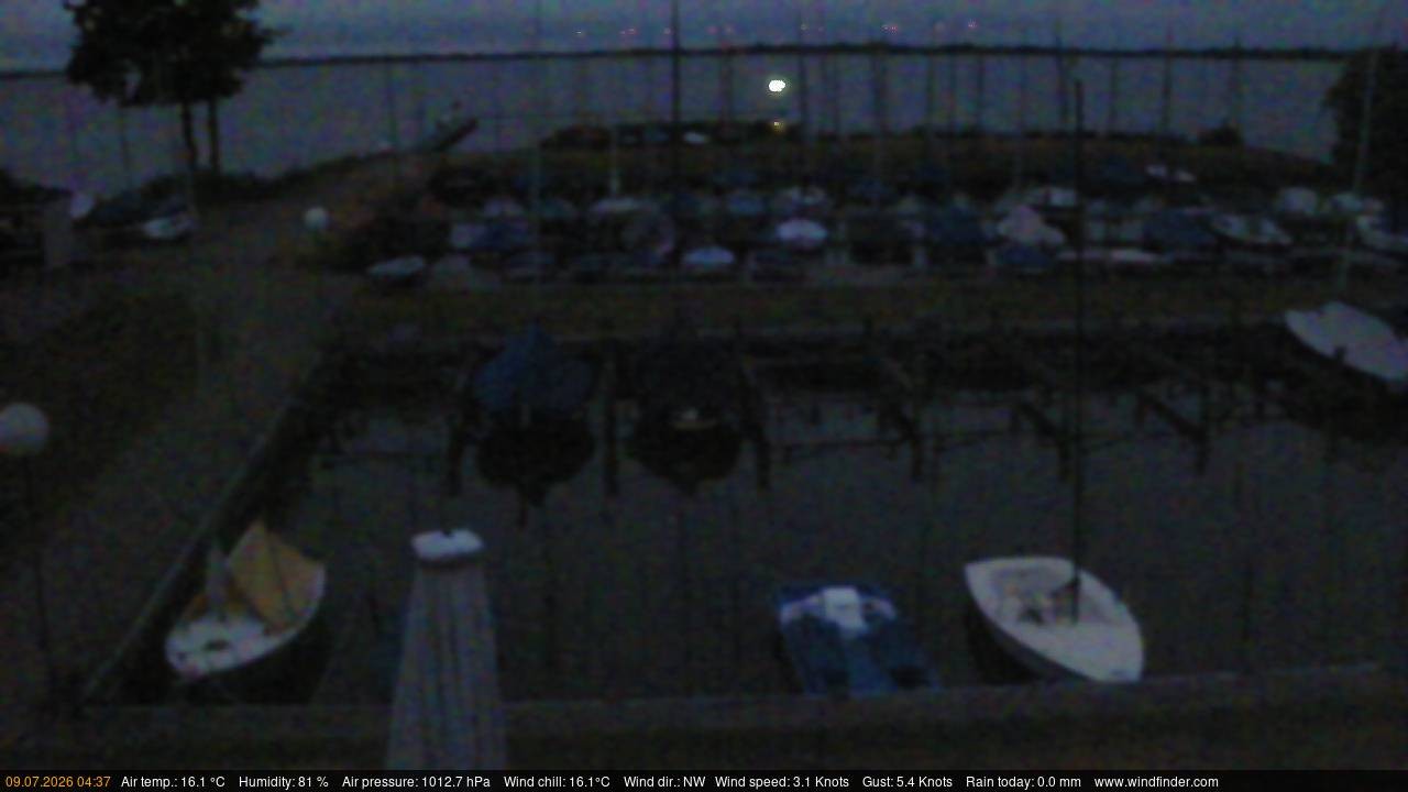 Archiv Foto Webcam Lembruch: Segler-Club Dümmer See