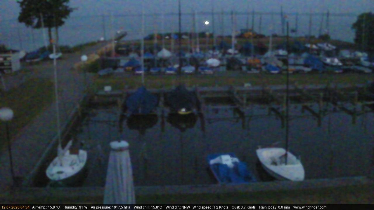 Archiv Foto Webcam Lembruch: Segler-Club Dümmer See