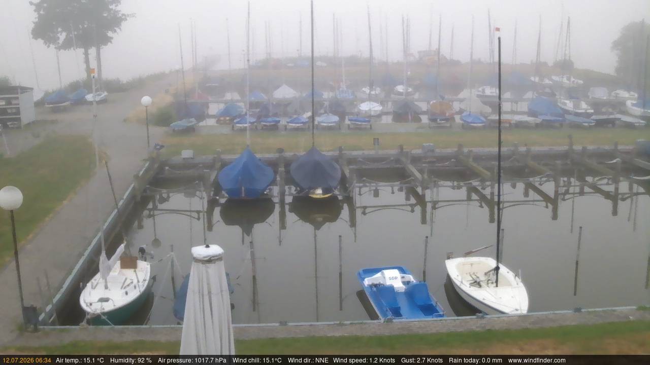 Archiv Foto Webcam Lembruch: Segler-Club Dümmer See
