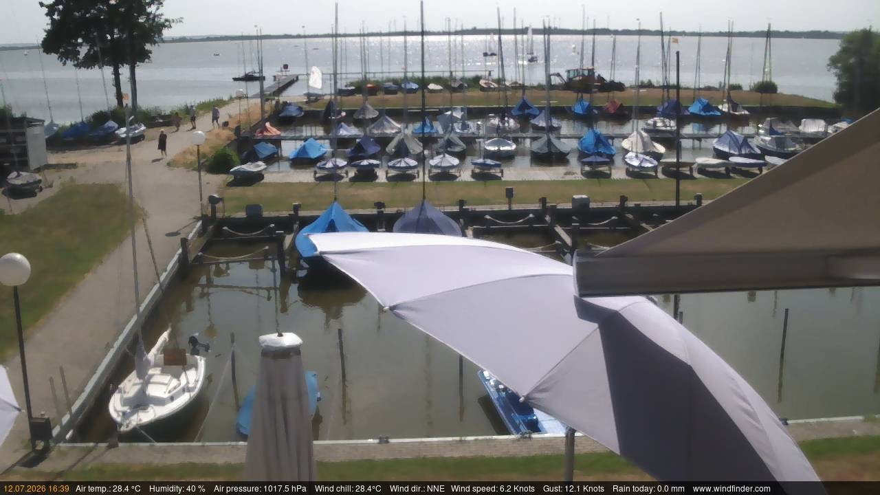Archiv Foto Webcam Lembruch: Segler-Club Dümmer See