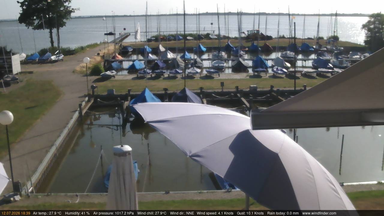 Archiv Foto Webcam Lembruch: Segler-Club Dümmer See