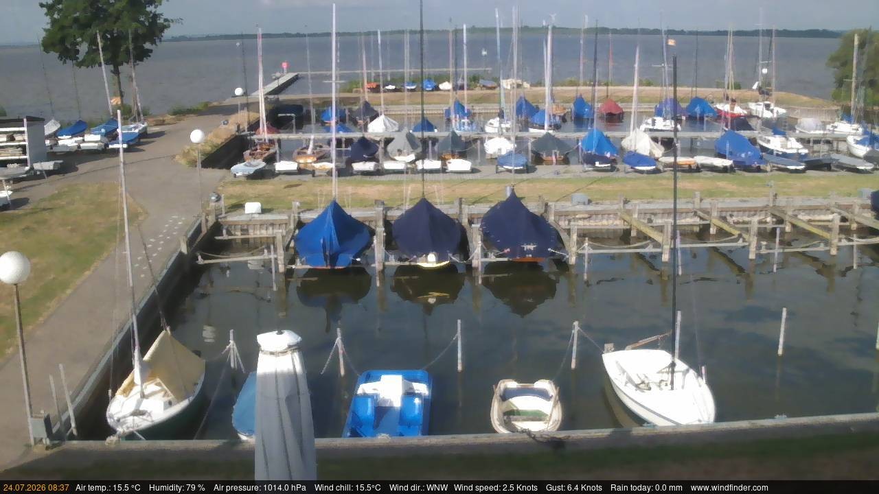 Archiv Foto Webcam Lembruch: Segler-Club Dümmer See