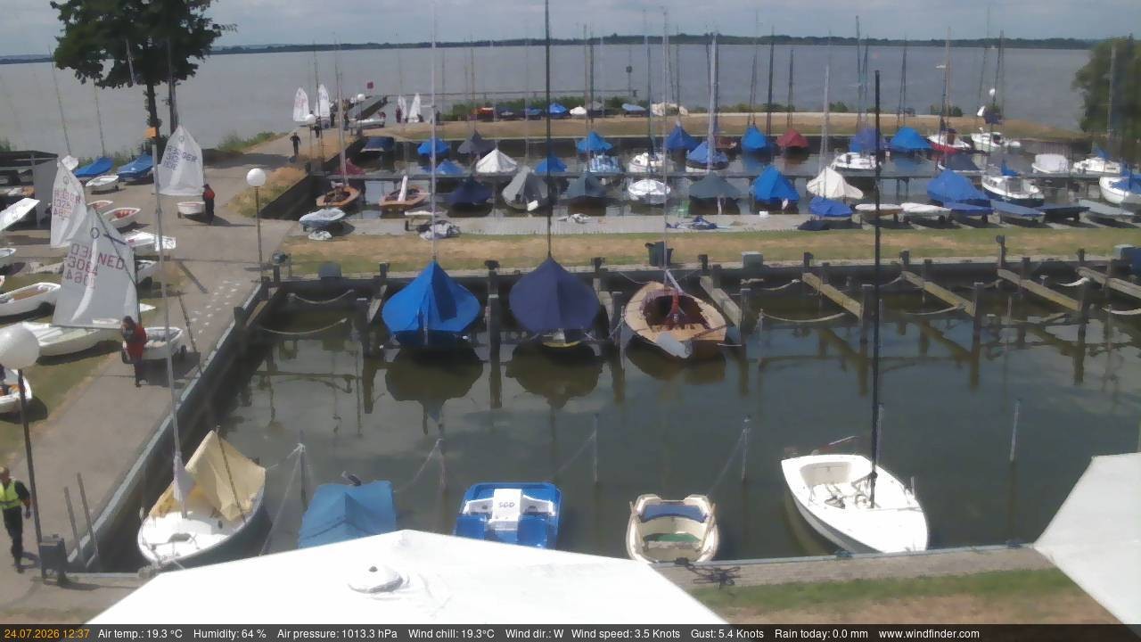 Archiv Foto Webcam Lembruch: Segler-Club Dümmer See