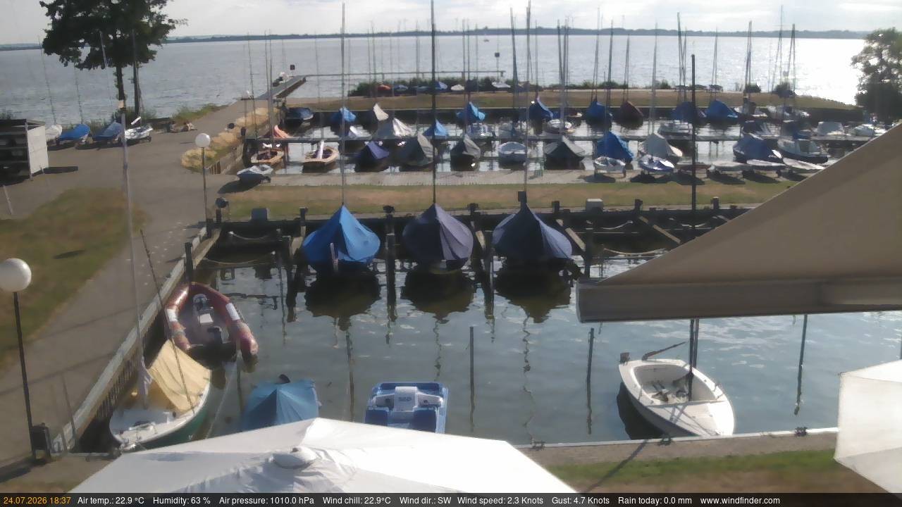 Archiv Foto Webcam Lembruch: Segler-Club Dümmer See