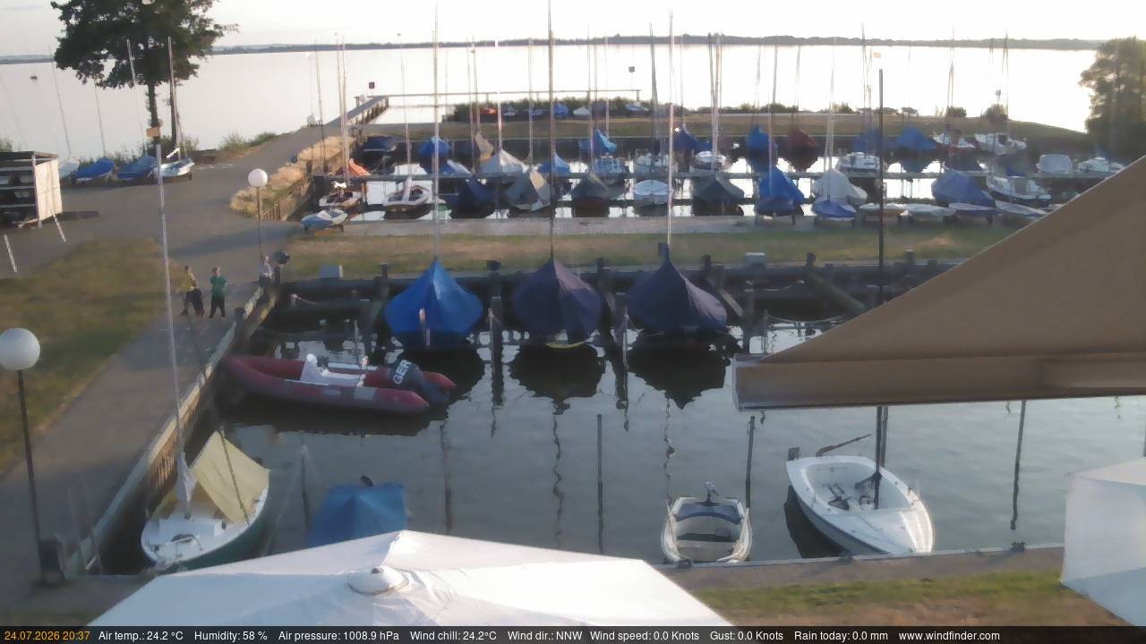 Archiv Foto Webcam Lembruch: Segler-Club Dümmer See