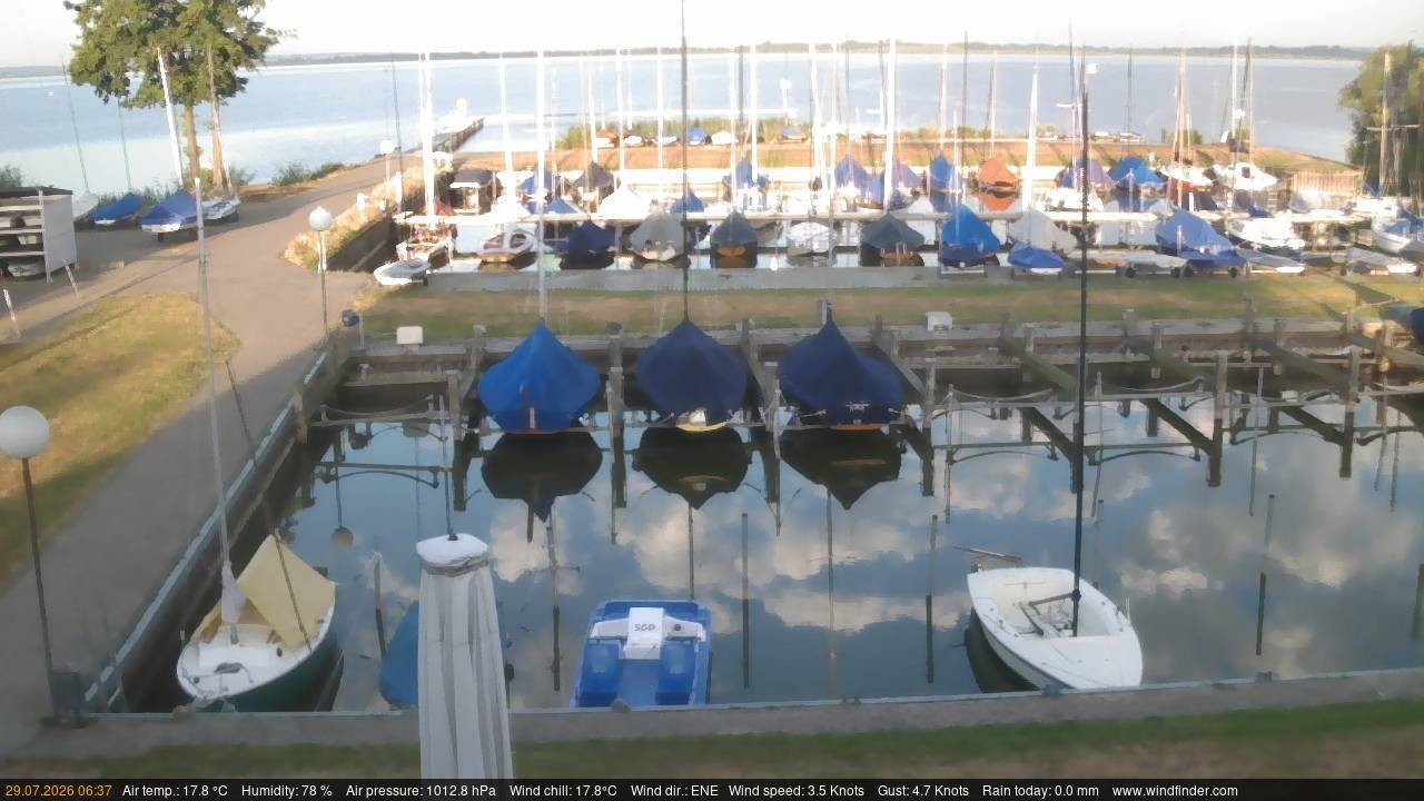 Archiv Foto Webcam Lembruch: Segler-Club Dümmer See