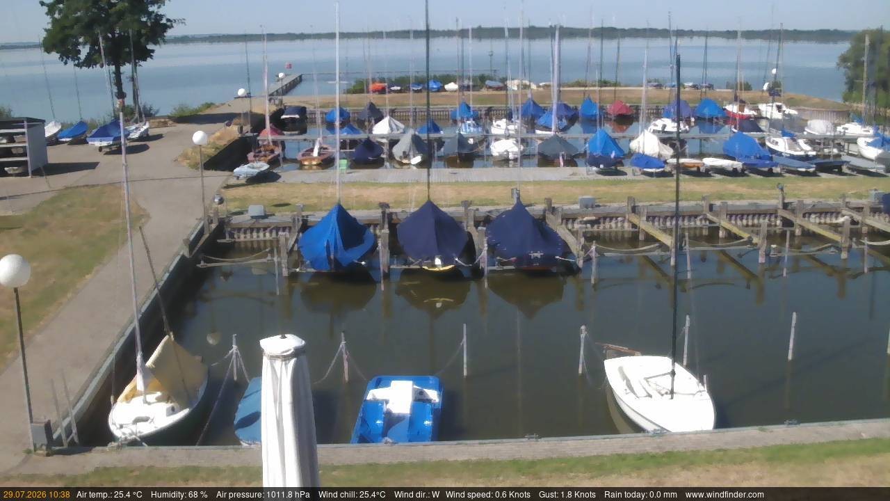 Archiv Foto Webcam Lembruch: Segler-Club Dümmer See
