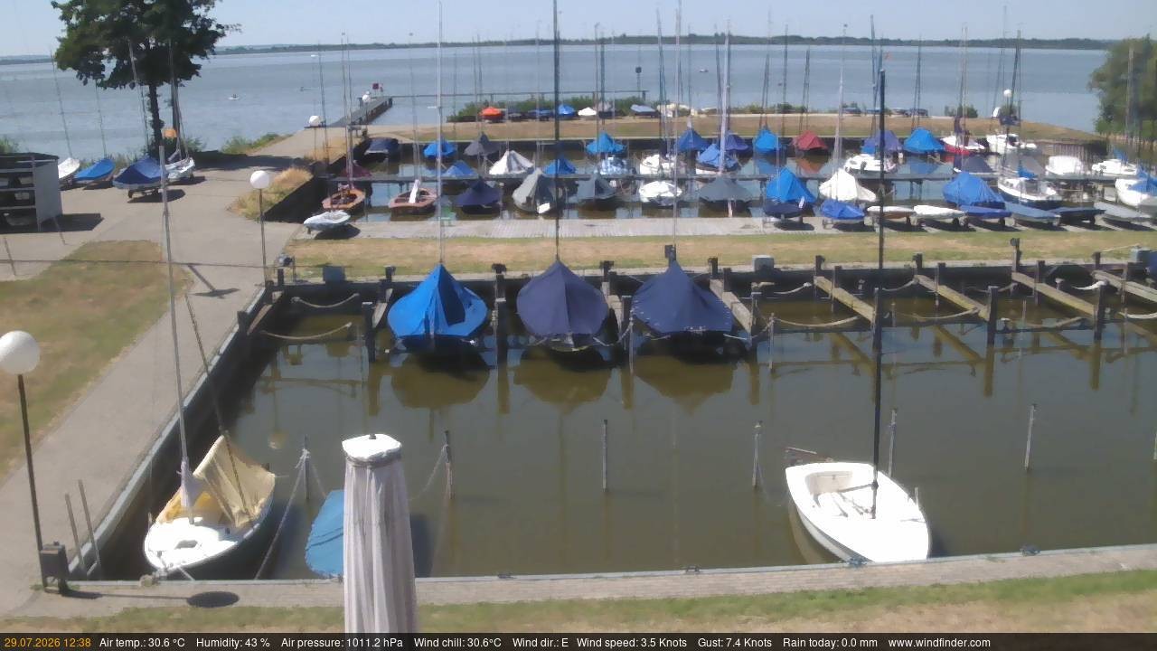 Archiv Foto Webcam Lembruch: Segler-Club Dümmer See