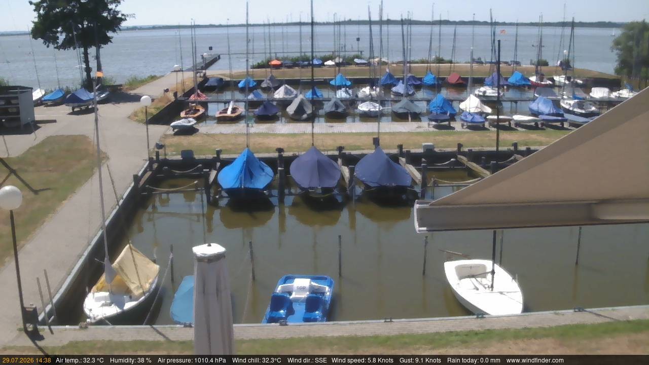 Archiv Foto Webcam Lembruch: Segler-Club Dümmer See