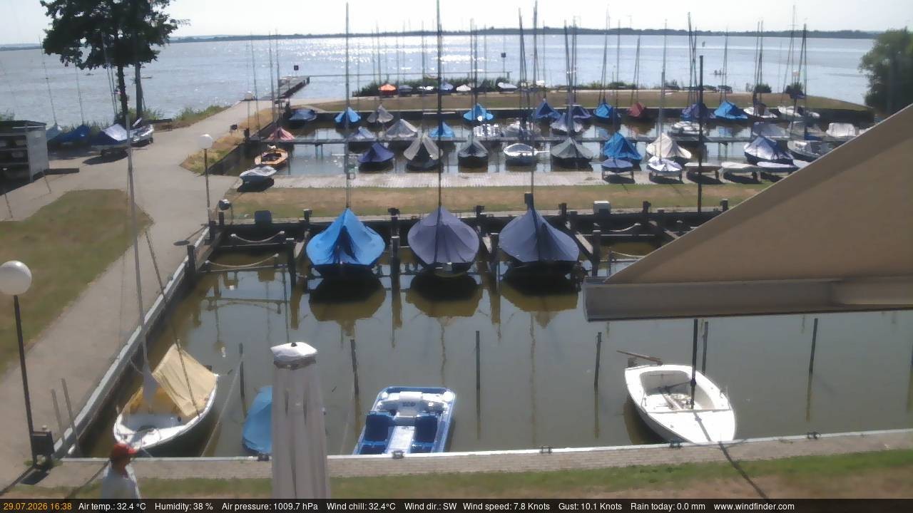 Archiv Foto Webcam Lembruch: Segler-Club Dümmer See