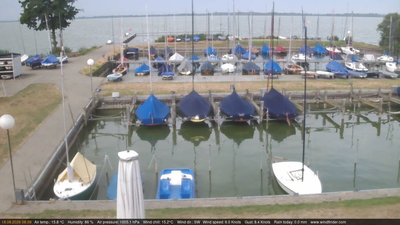 Archiv Foto Webcam Lembruch: Segler-Club Dümmer See