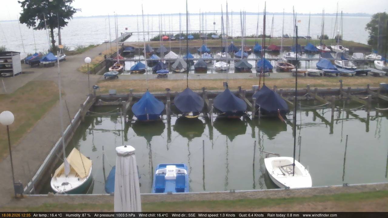 Archiv Foto Webcam Lembruch: Segler-Club Dümmer See