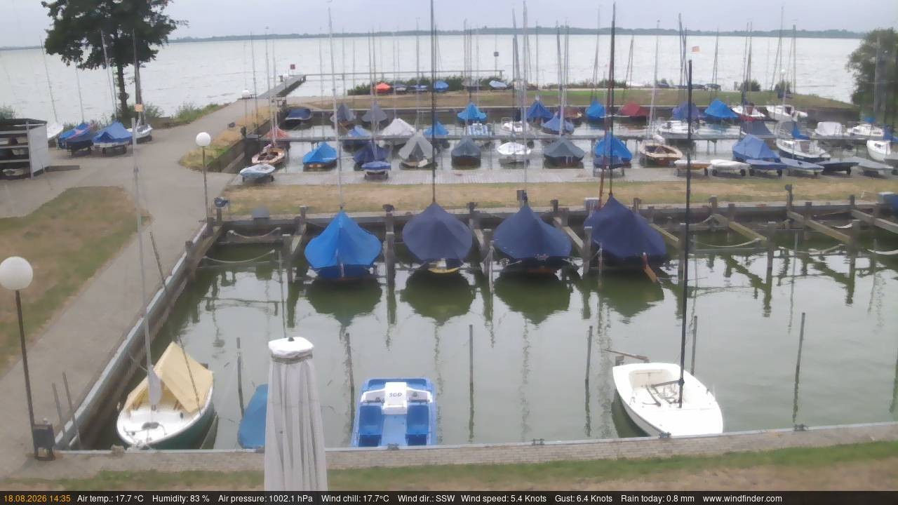 Archiv Foto Webcam Lembruch: Segler-Club Dümmer See