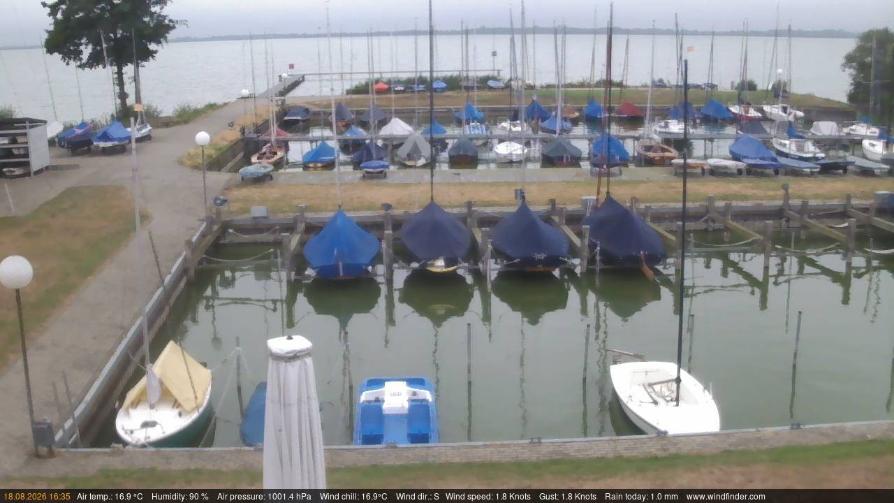 Archiv Foto Webcam Lembruch: Segler-Club Dümmer See