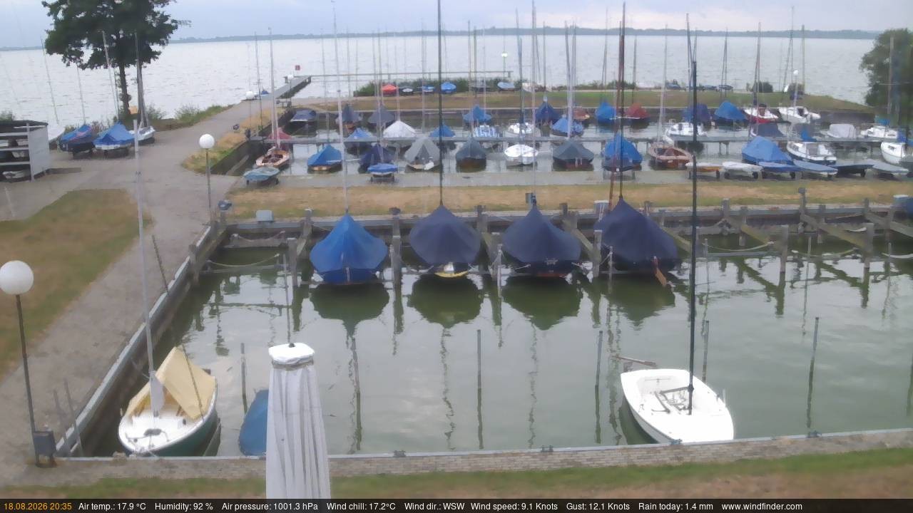 Archiv Foto Webcam Lembruch: Segler-Club Dümmer See