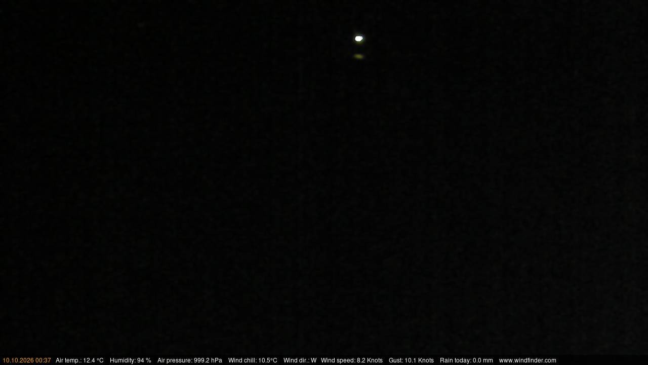 Archived image Webcam Lembruch: View Sailing Club Duemmer