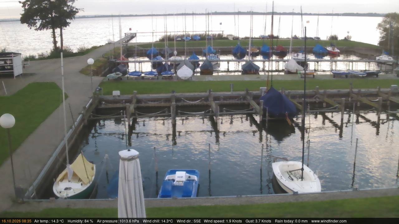 Archiv Foto Webcam Lembruch: Segler-Club Dümmer See