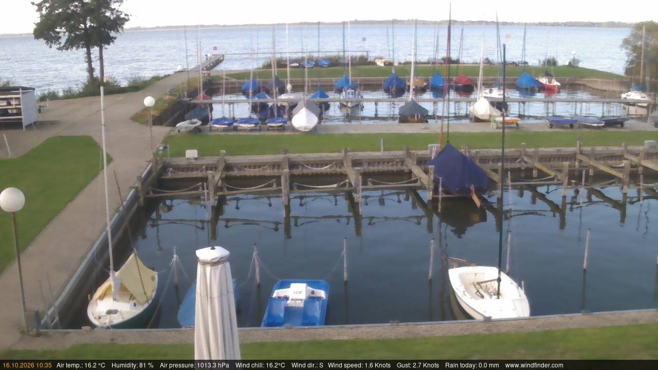 Archiv Foto Webcam Lembruch: Segler-Club Dümmer See