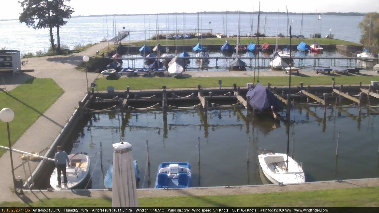 Archiv Foto Webcam Lembruch: Segler-Club Dümmer See