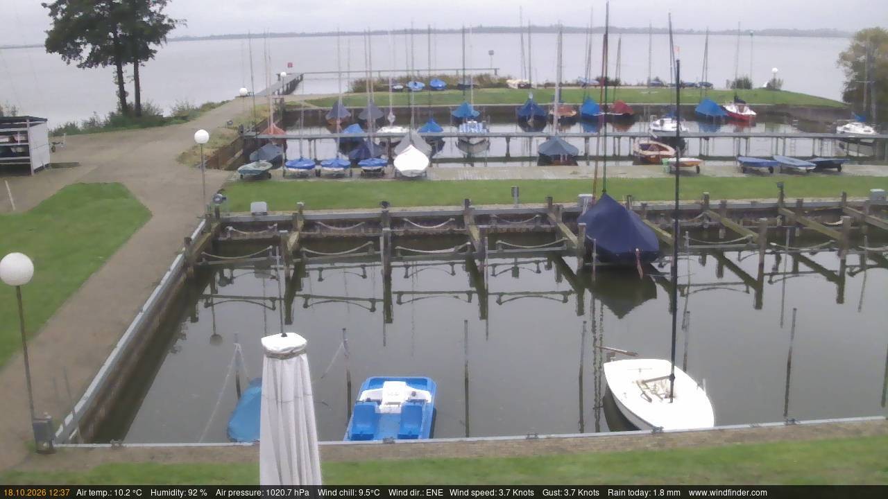 Archiv Foto Webcam Lembruch: Segler-Club Dümmer See