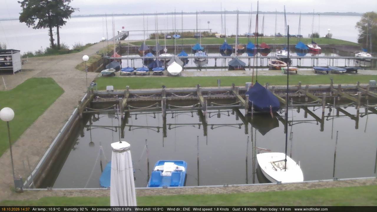 Archiv Foto Webcam Lembruch: Segler-Club Dümmer See