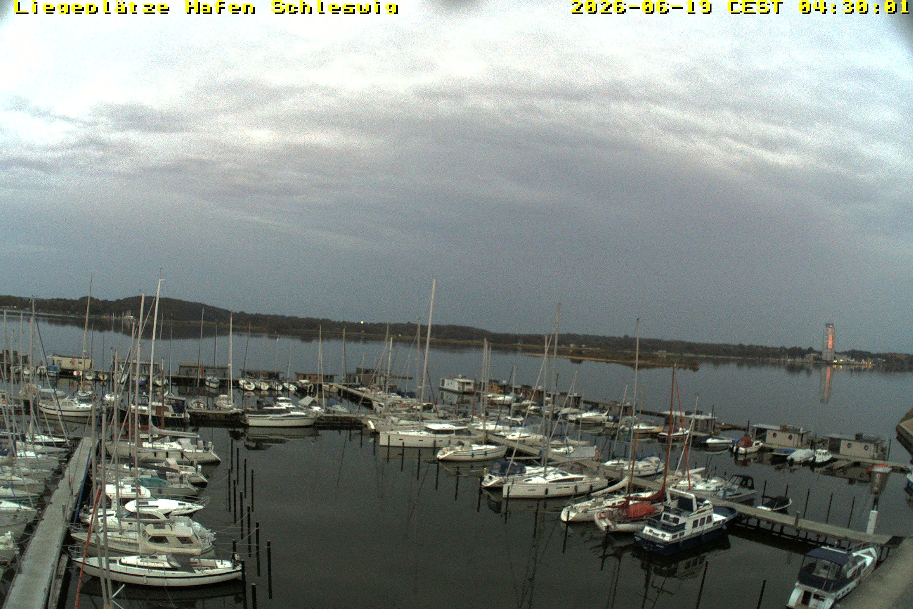 Archiv Foto Webcam Schleswig Hafen