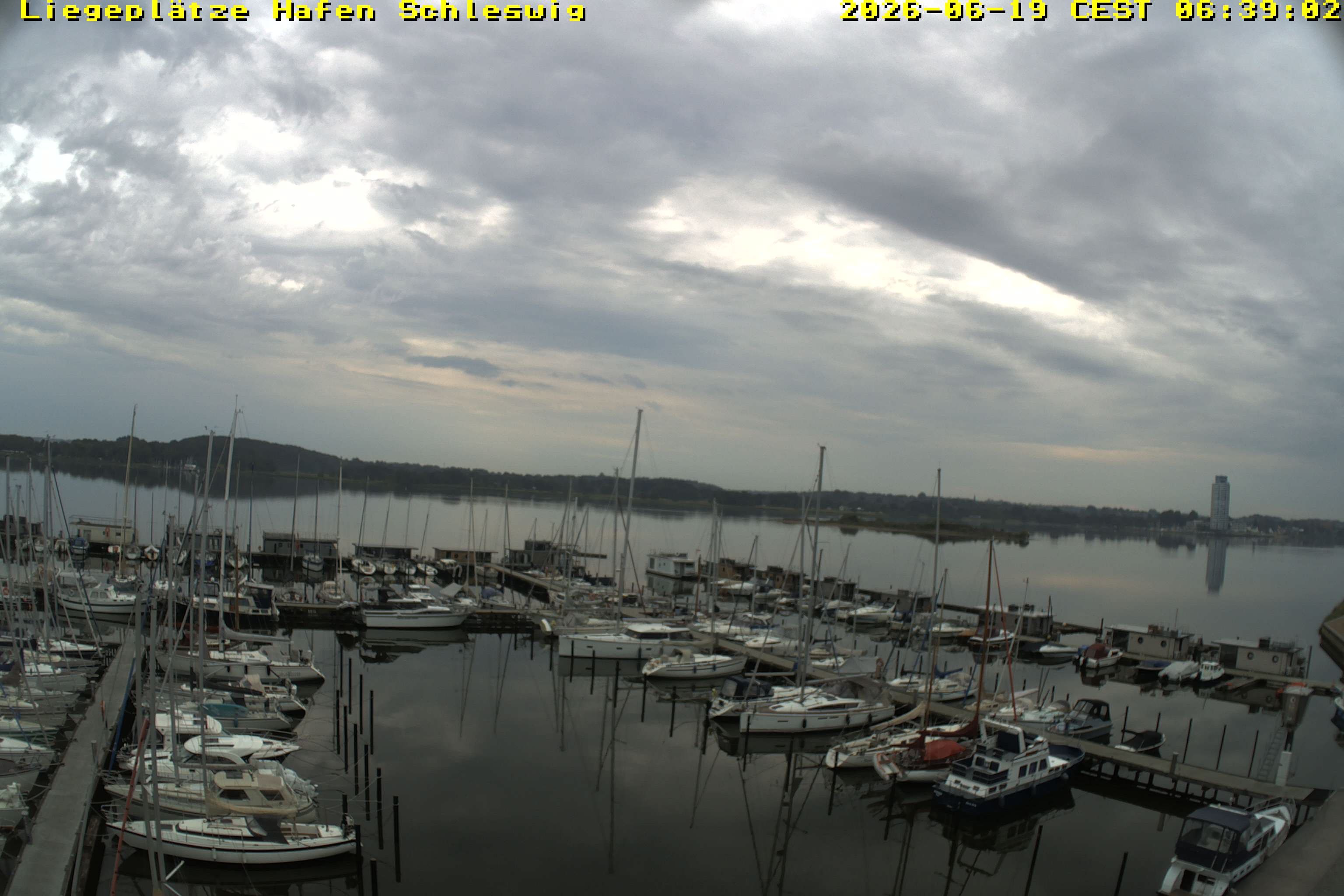 Archiv Foto Webcam Schleswig Hafen