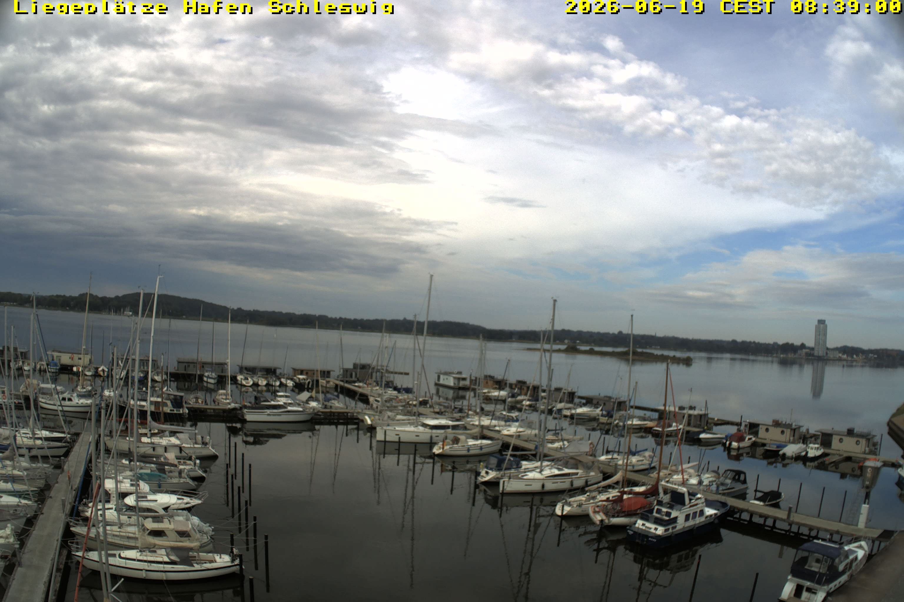 Archiv Foto Webcam Schleswig Hafen