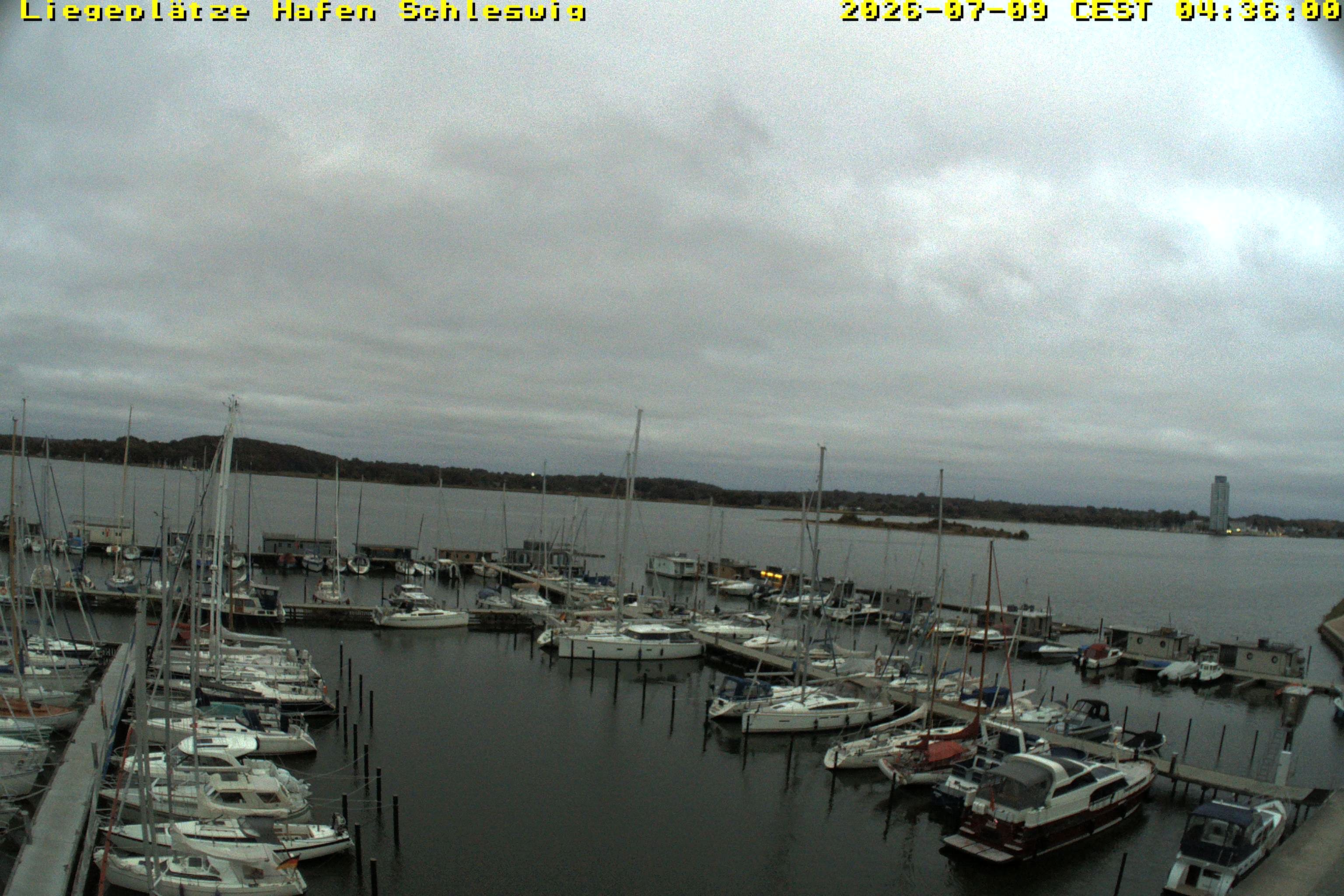 Archiv Foto Webcam Schleswig Hafen