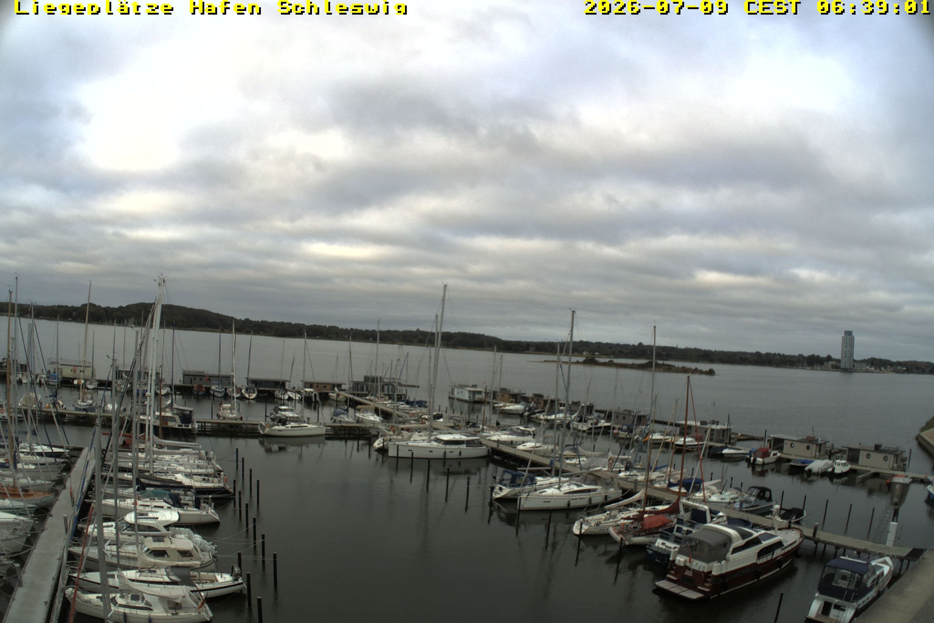 Archiv Foto Webcam Schleswig Hafen