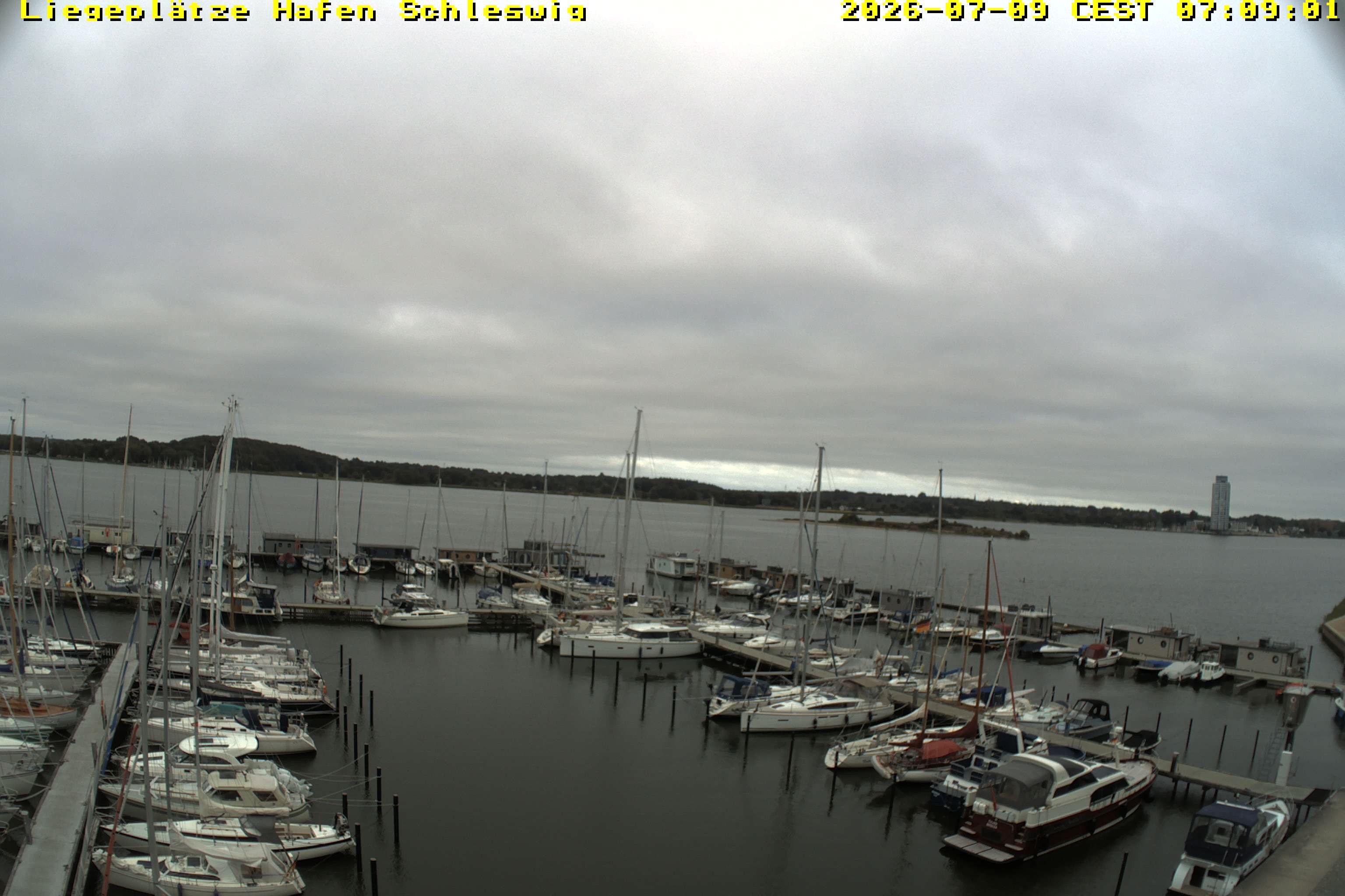Archiv Foto Webcam Schleswig Hafen