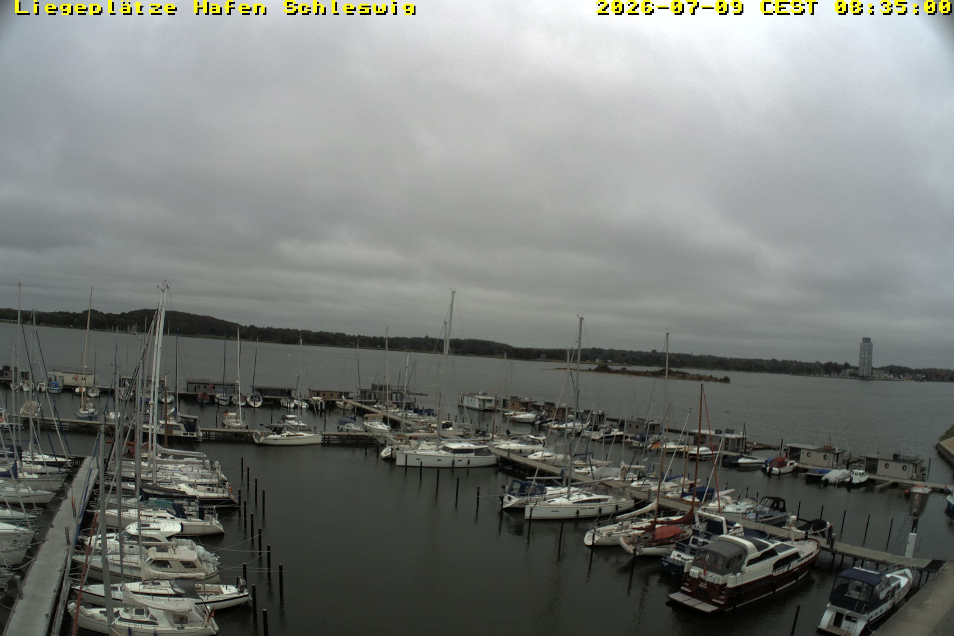 Archiv Foto Webcam Schleswig Hafen