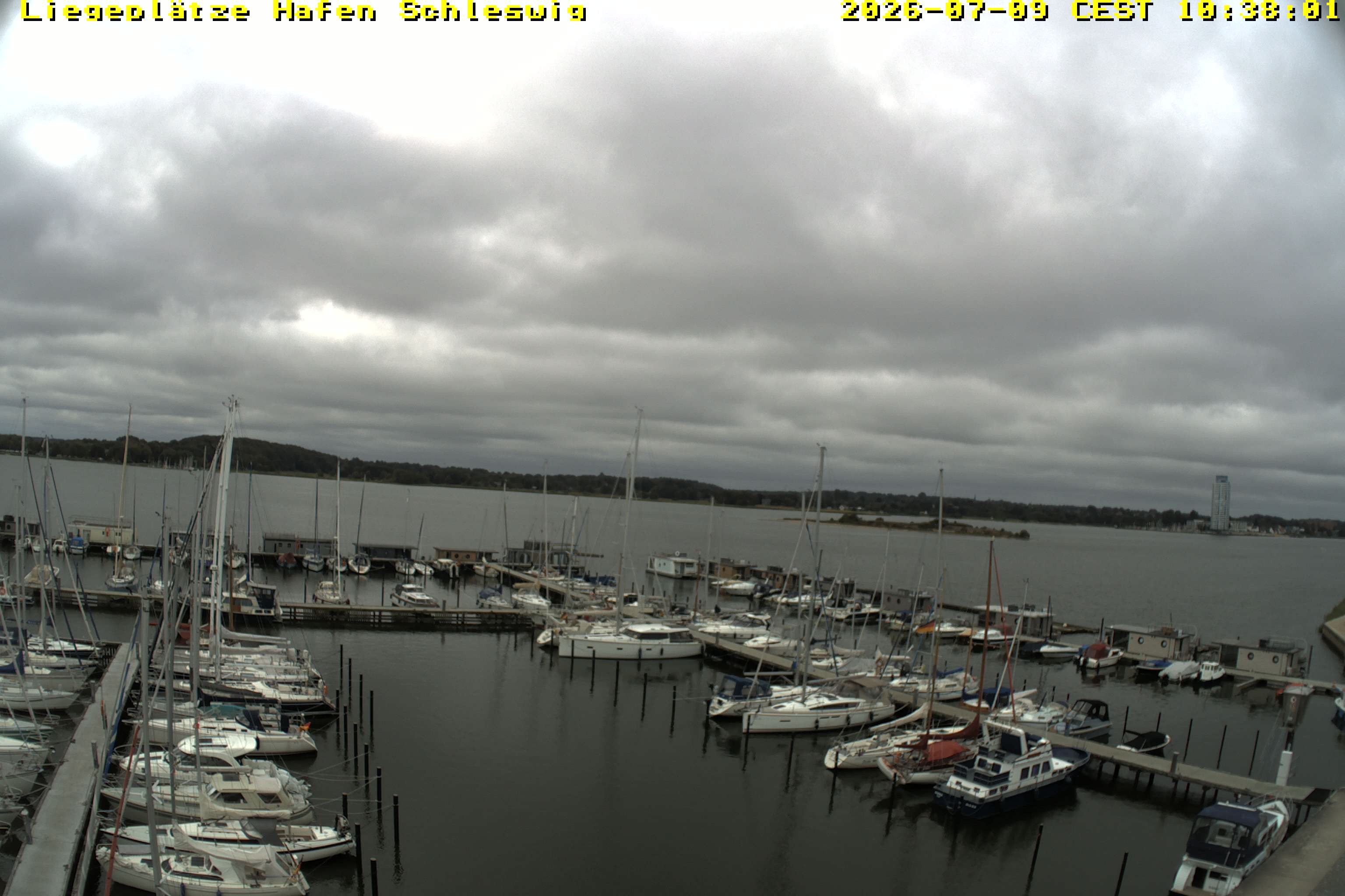 Archiv Foto Webcam Schleswig Hafen