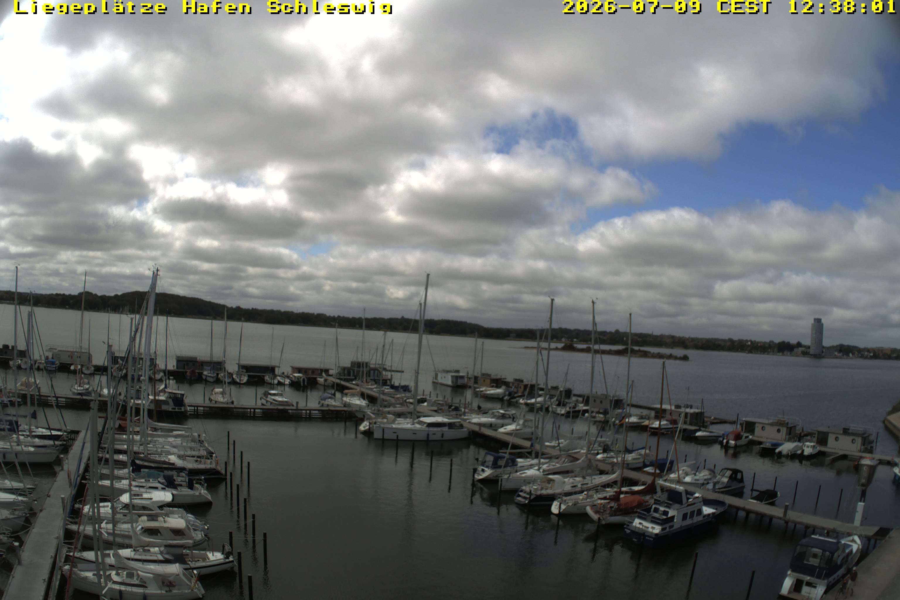 Archiv Foto Webcam Schleswig Hafen