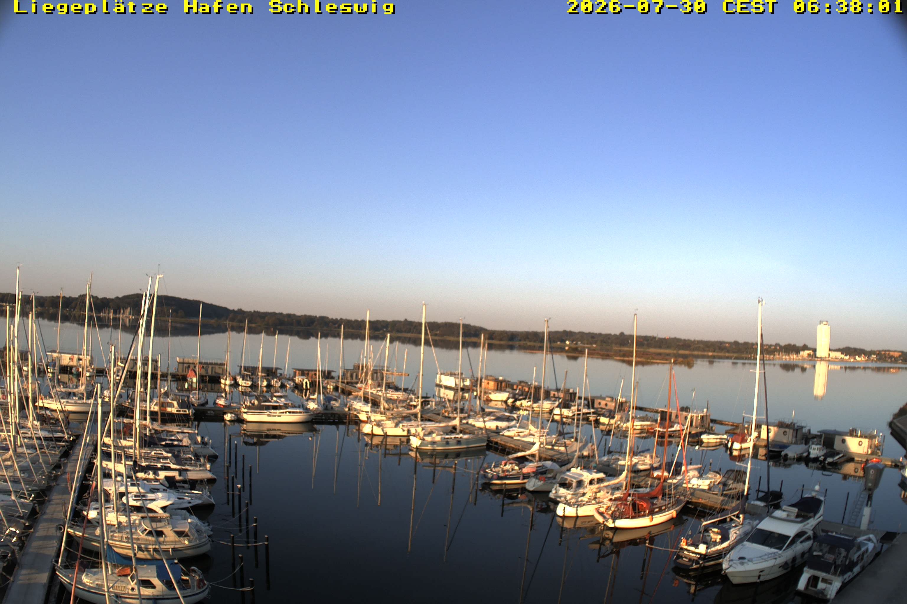 Archiv Foto Webcam Schleswig Hafen