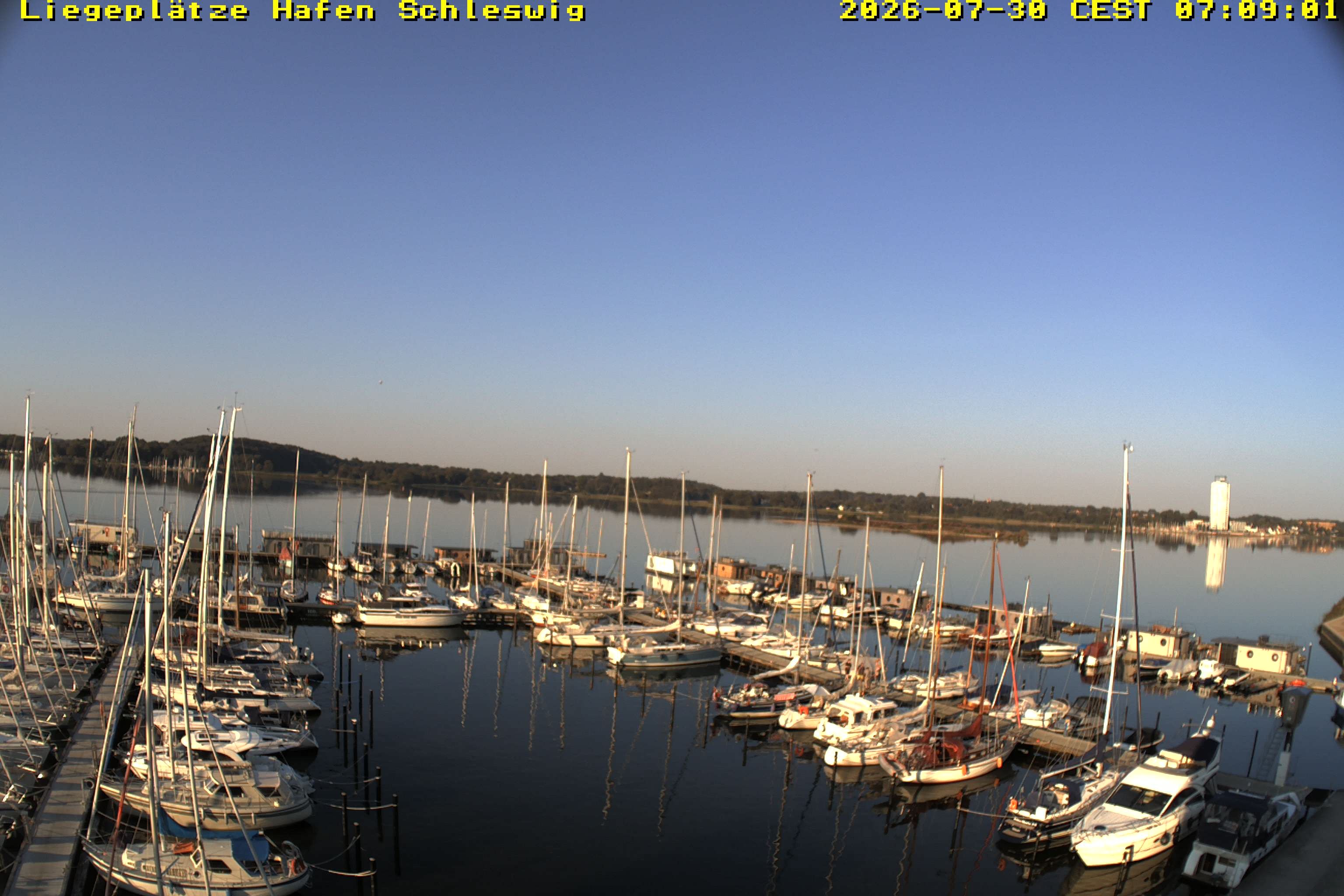 Archiv Foto Webcam Schleswig Hafen
